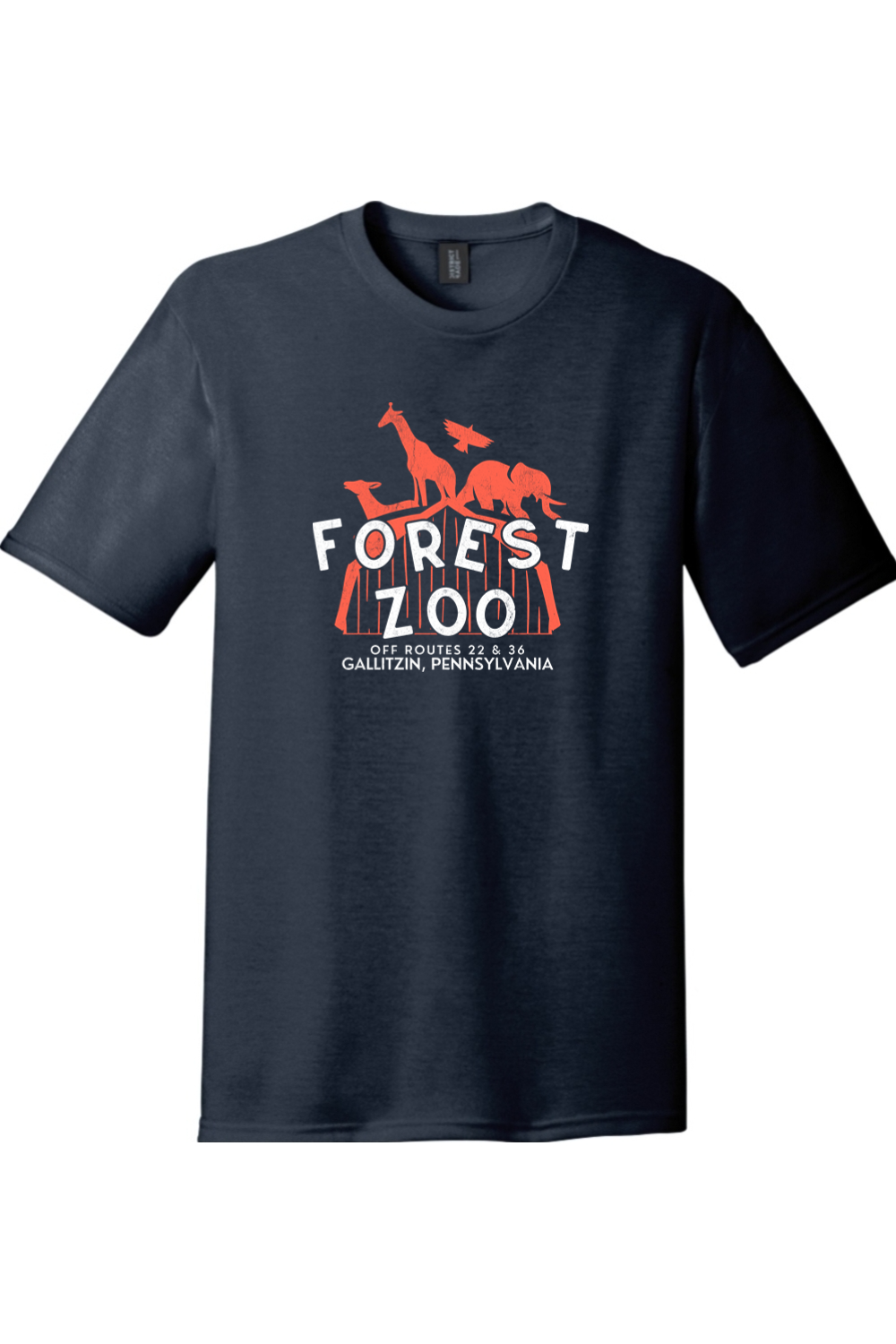Forest Zoo - Gallitzin, PA - Triblend Tee - Yinzylvania