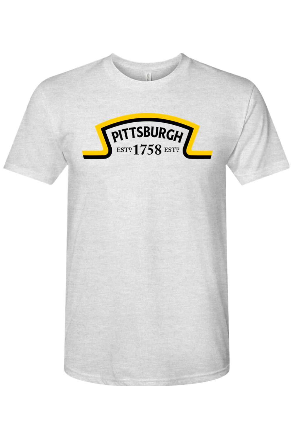 Pittsburgh Ketchup Label - Triblend Tee - Yinzylvania