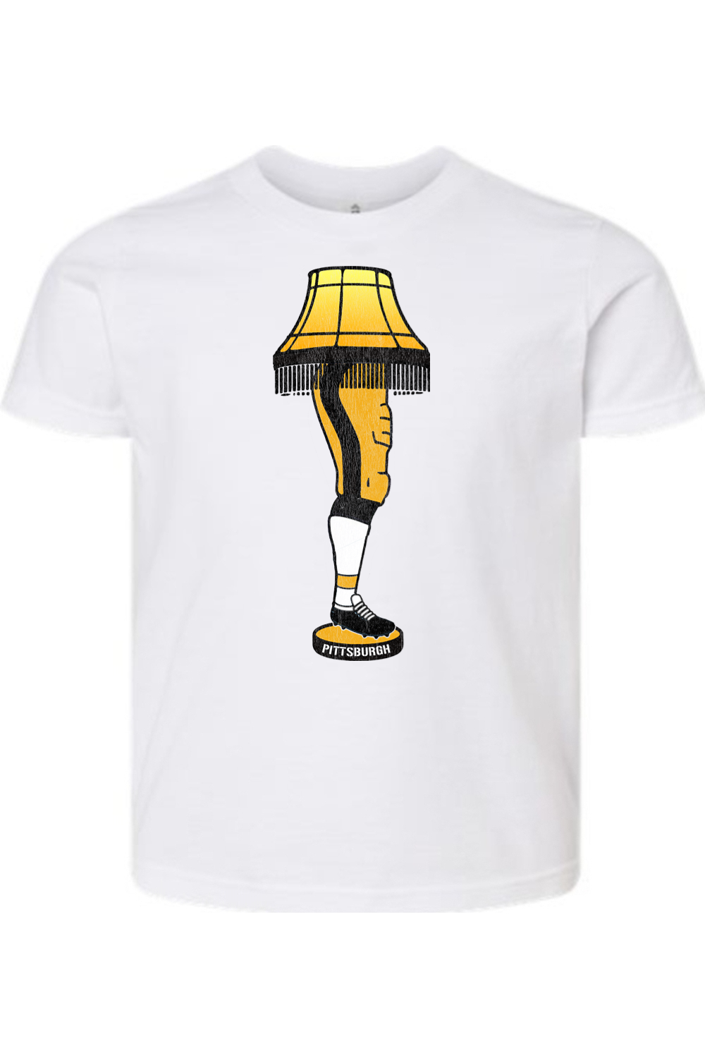 Pittsburgh Football Leg Lamp - Kids Tee - Yinzylvania