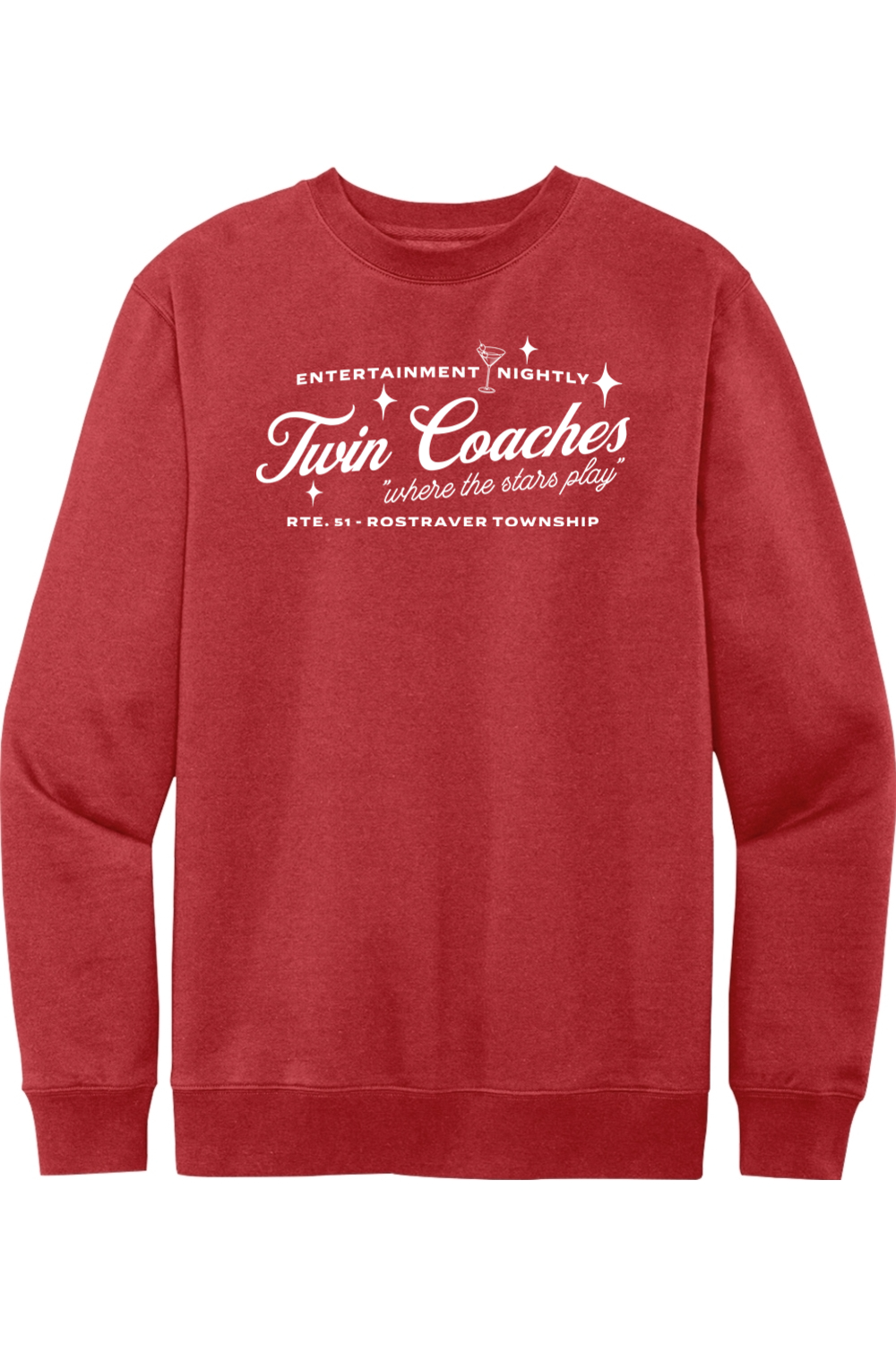 Twin Coaches - Rostraver - Crewneck Sweatshirt - Yinzylvania