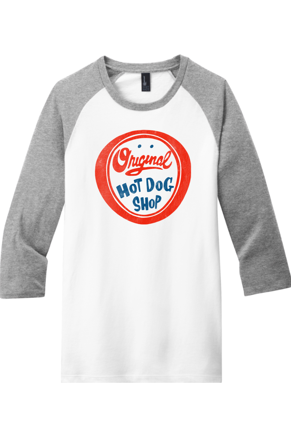 Original Hot Dog Shop - 3/4-Sleeve Raglan Tee - Yinzylvania