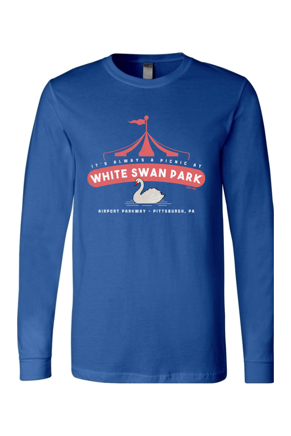 White Swan Park - Long Sleeve Tee - Yinzylvania