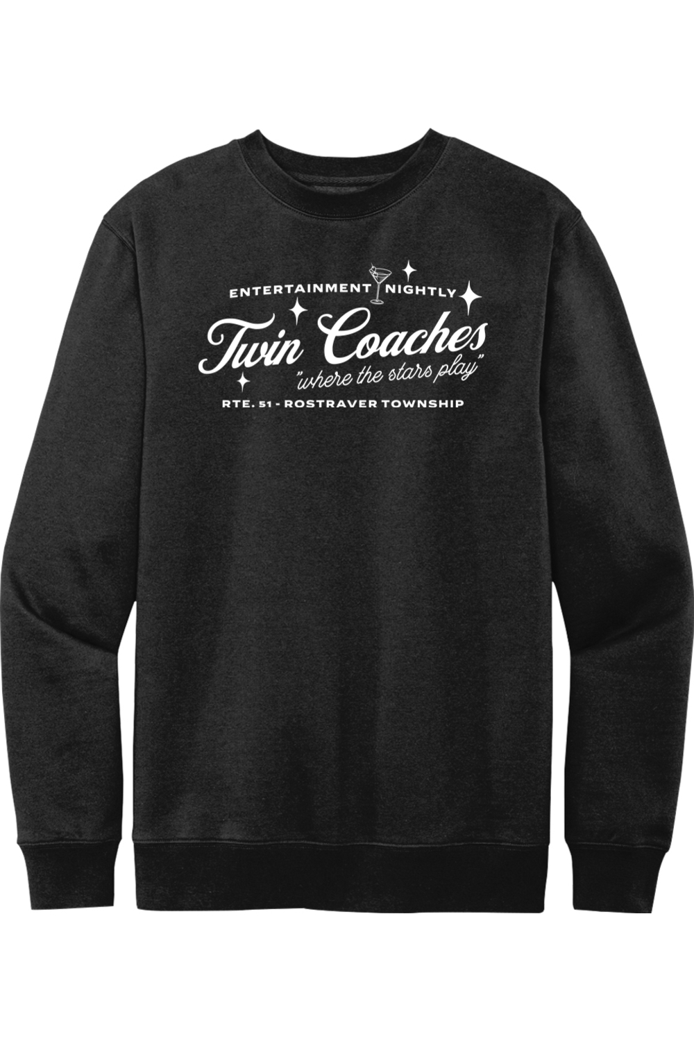 Twin Coaches - Rostraver - Crewneck Sweatshirt - Yinzylvania