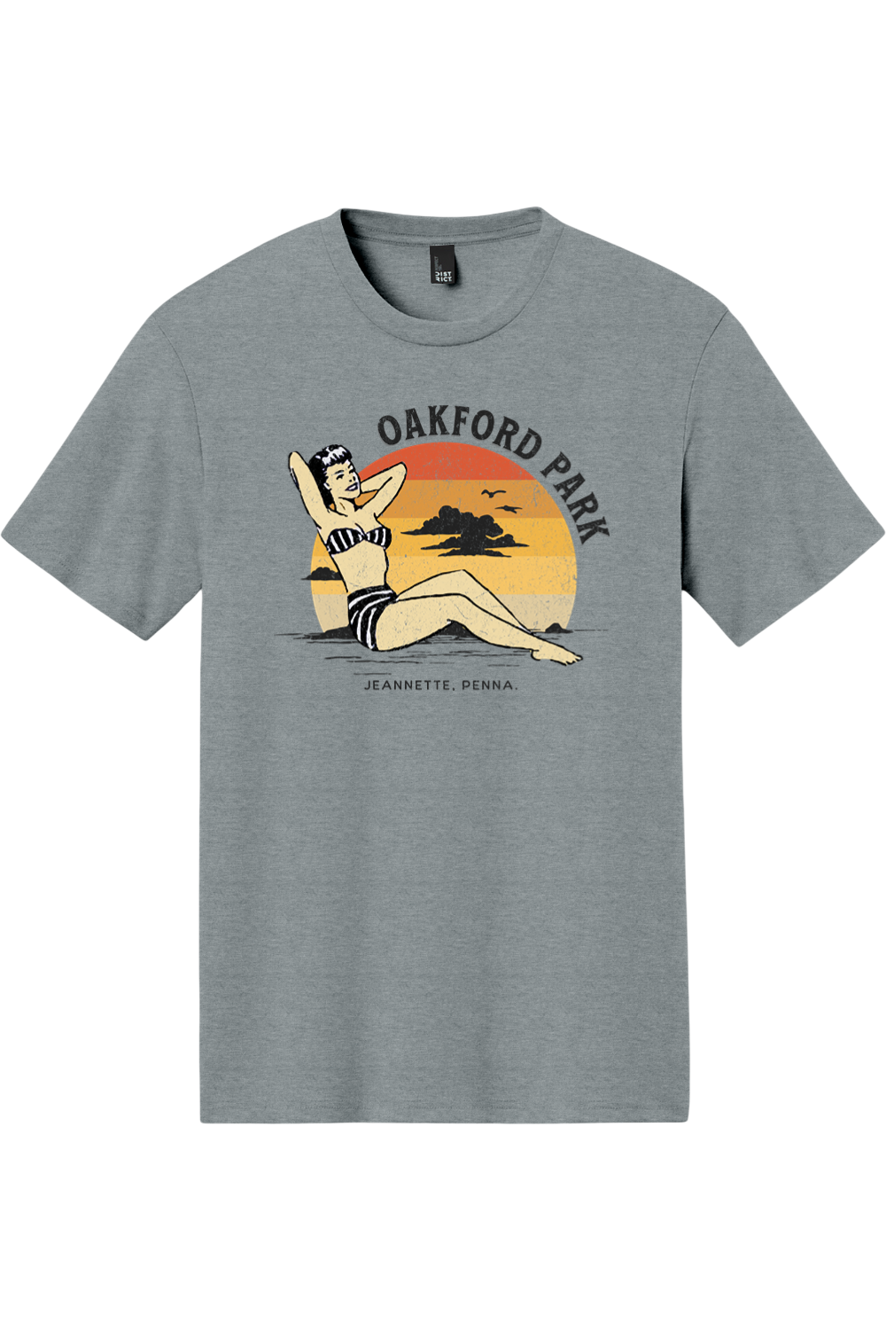 Oakford Park - Jeannette, PA - Triblend Tee - Yinzylvania