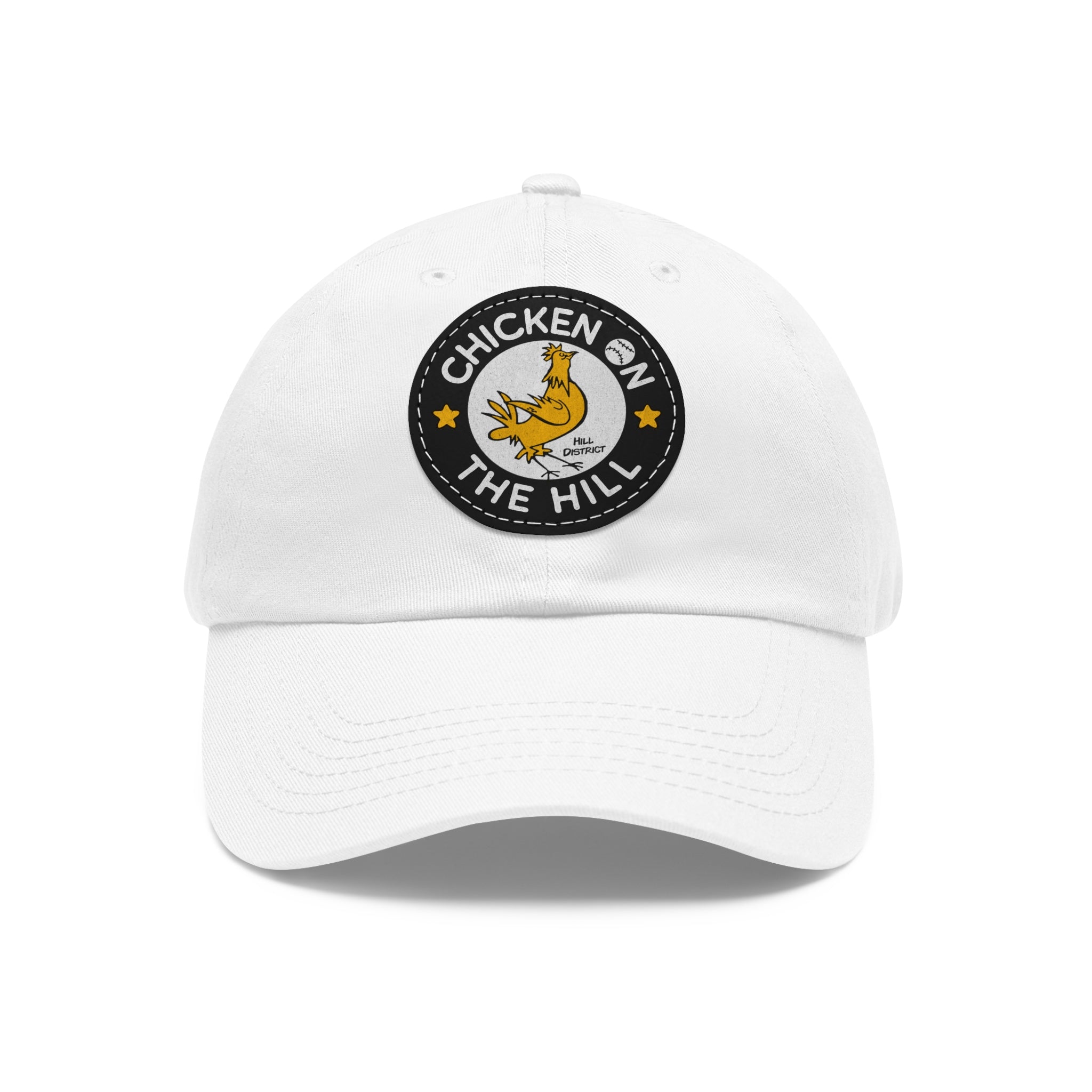 Chicken on the Hill - Printed Patch Dad Hat - Yinzylvania