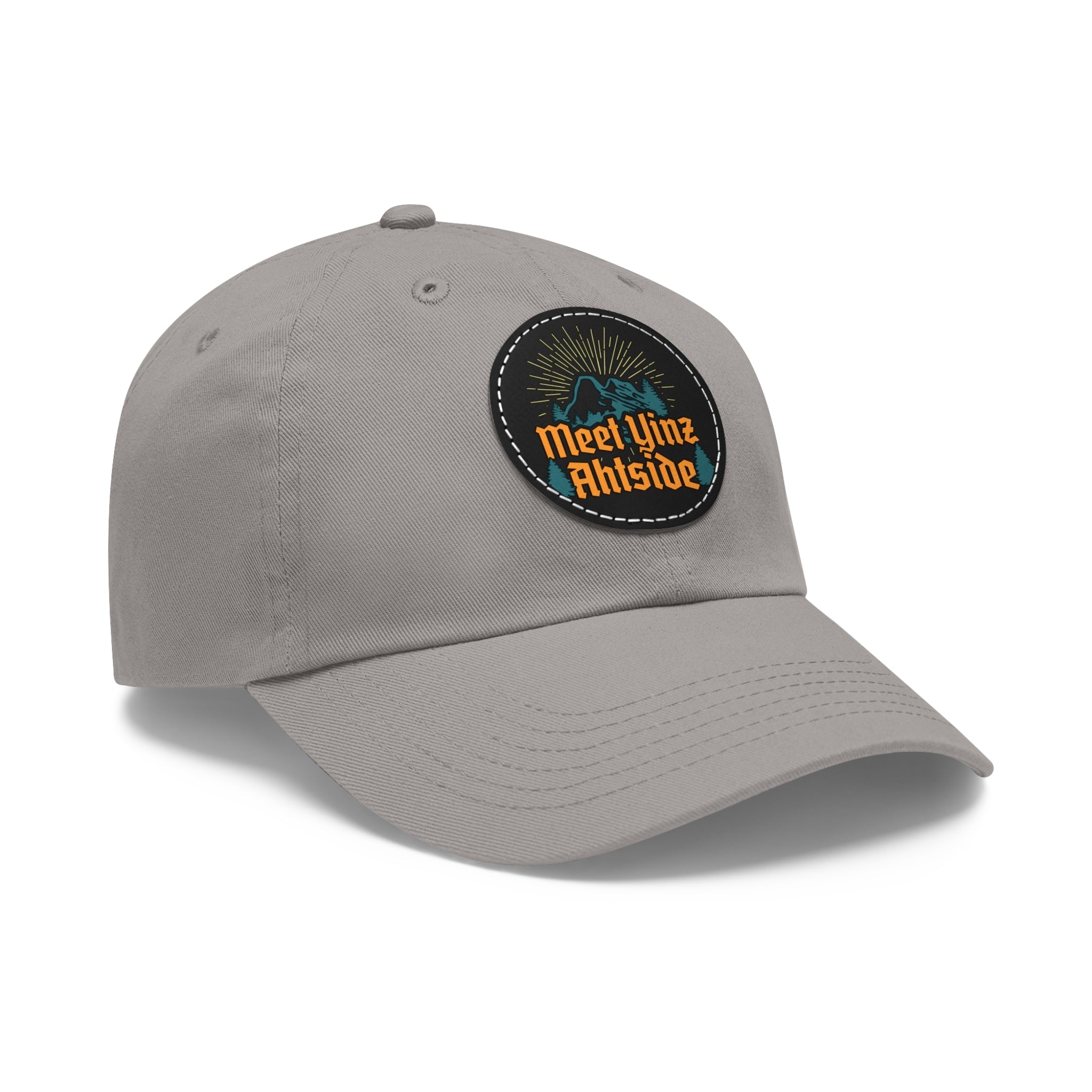 Meet Yinz Ahtside - Printed Patch Dad Hat - Yinzylvania