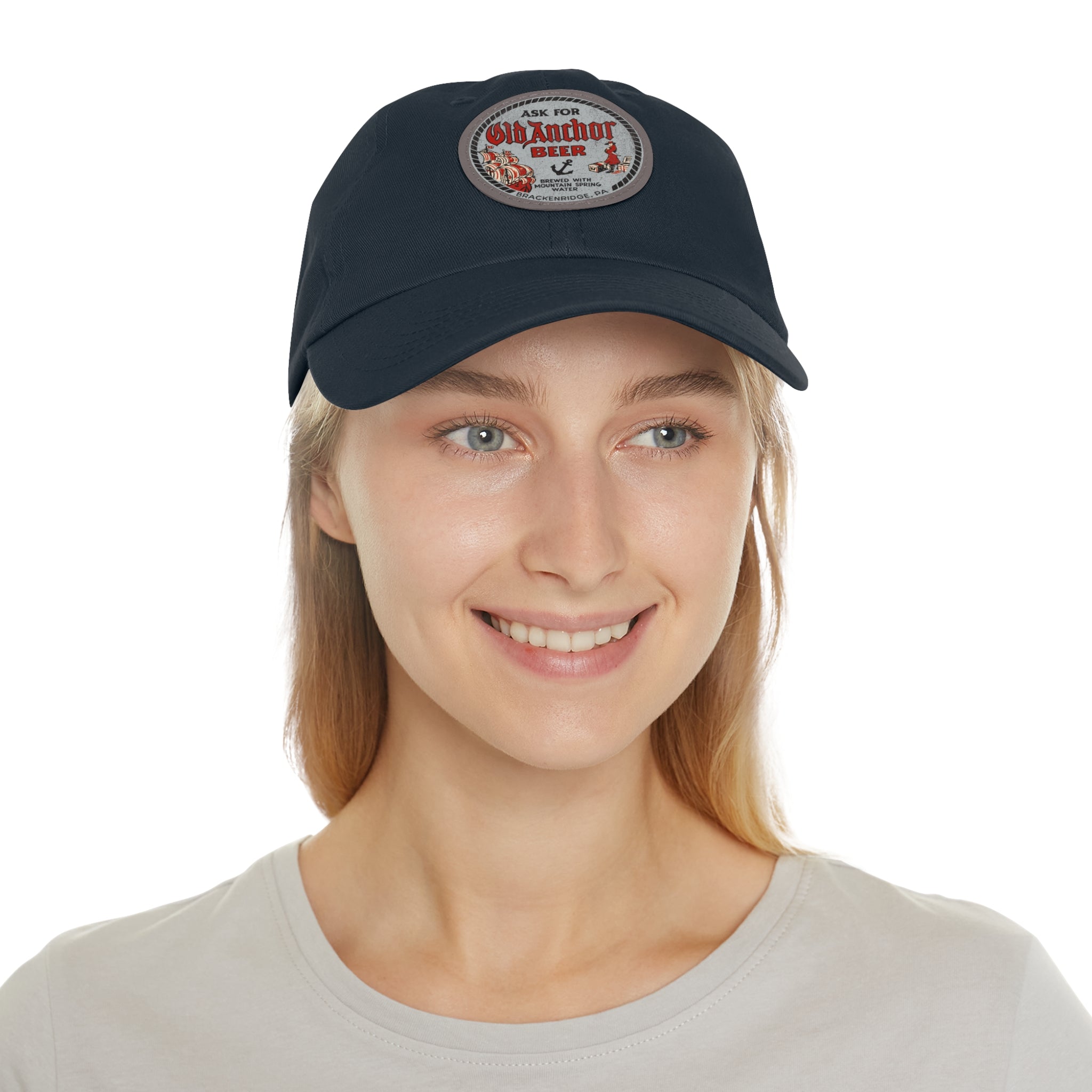 OLD ANCHOR BEER - BRACKENRIDGE, PA - Printed Patch Dad Hat - Yinzylvania