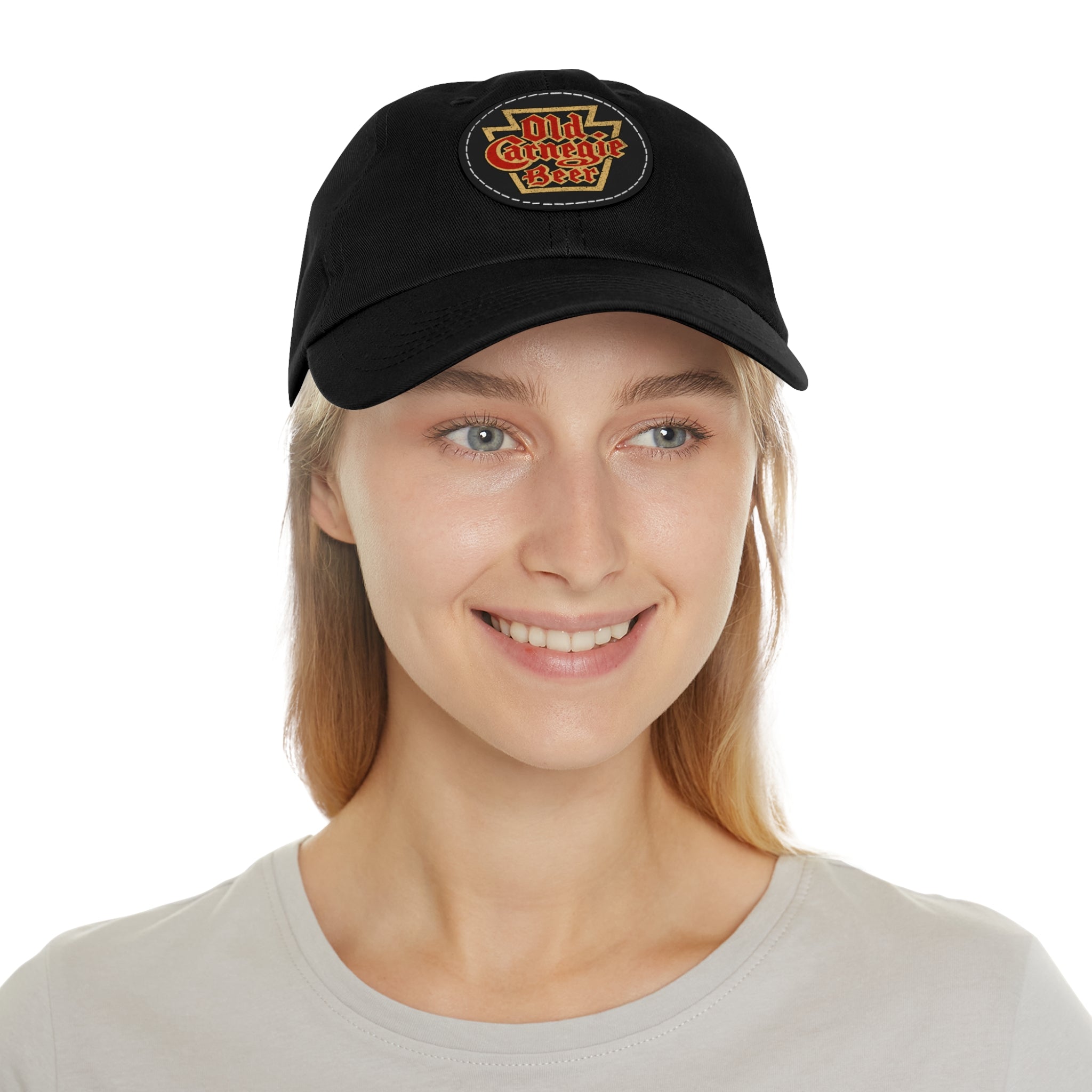 Old Carnegie Beer - Printed Patch Dad Hat - Yinzylvania