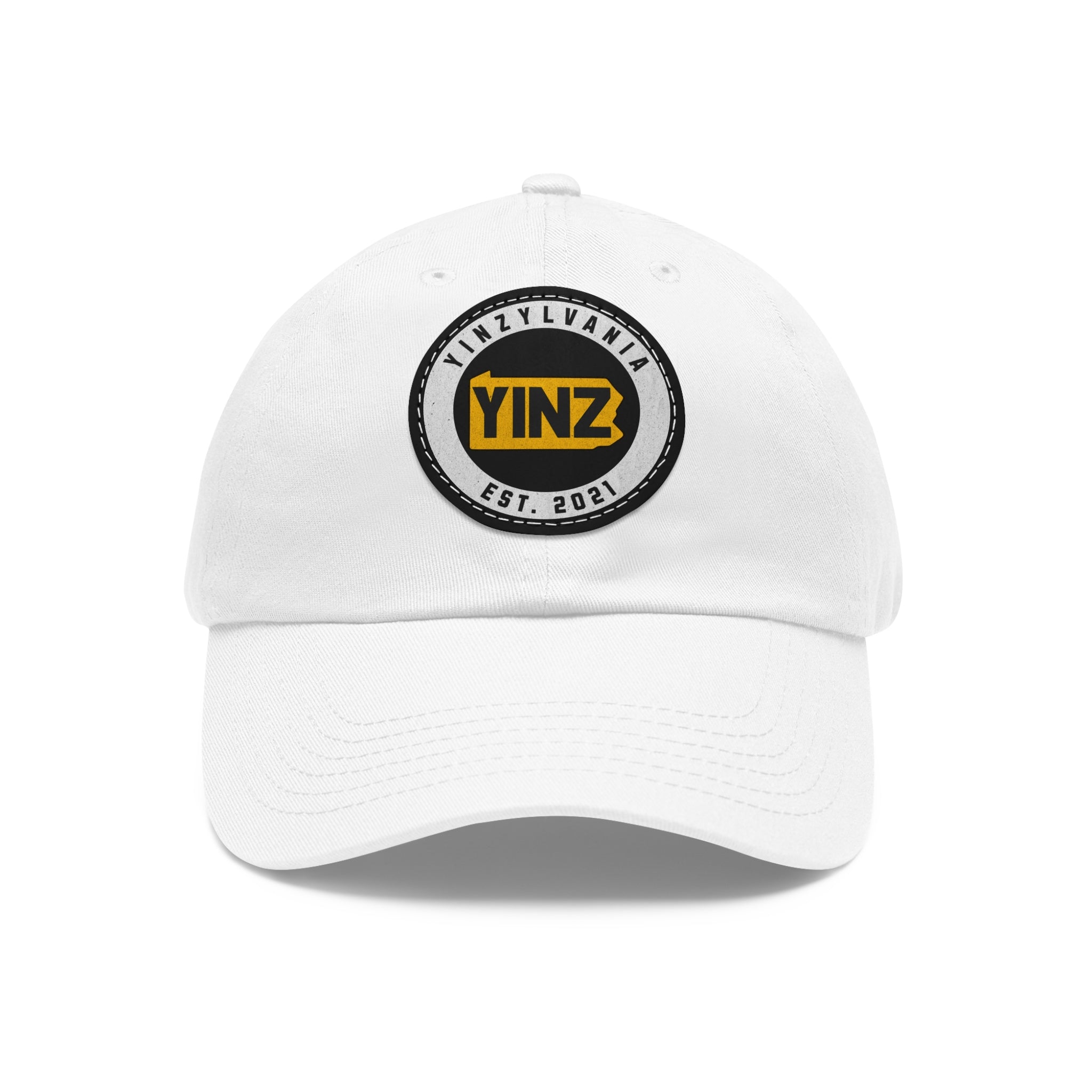 Yinzylvania Circle Logo - Printed Patch Dad Hat - Yinzylvania