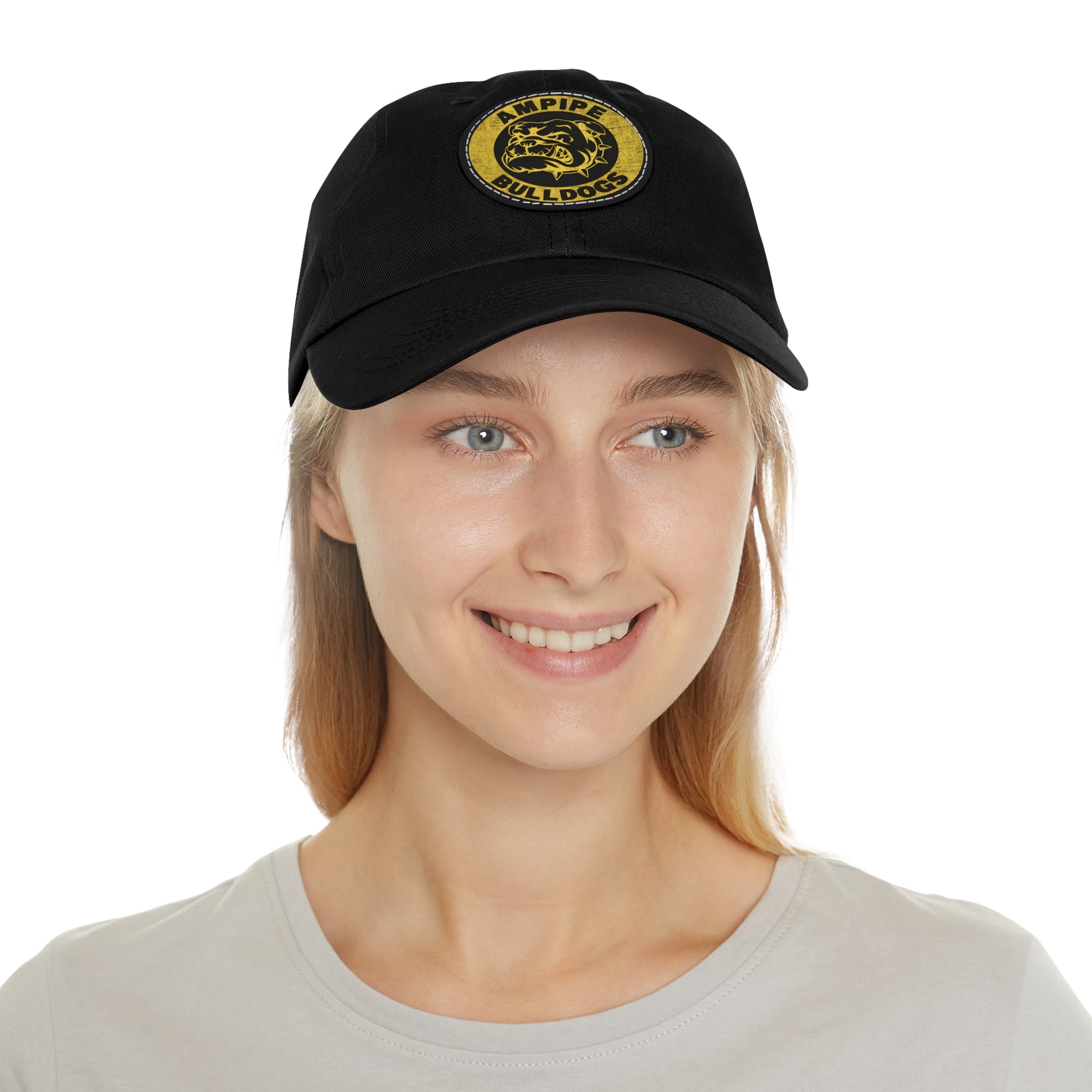 Ampipe Bulldogs (All the Right Moves) - Printed Patch Dad Hat - Yinzylvania