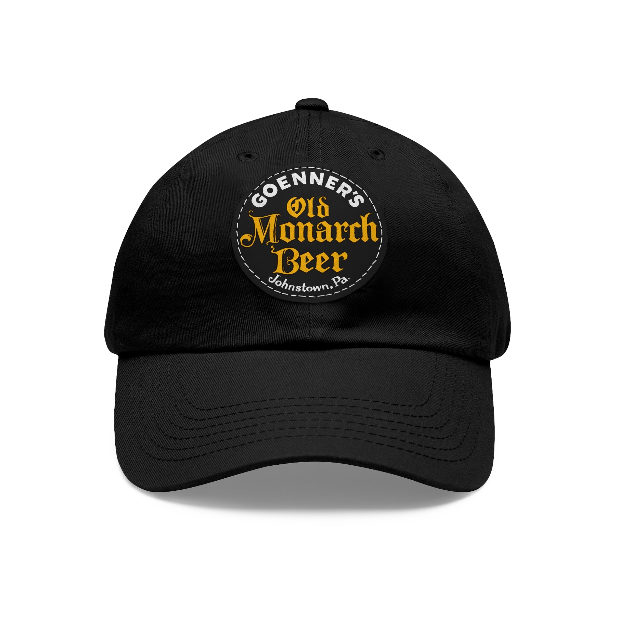 Goenner's Old Monarch Beer - Johnstown,PA - Printed Patch Dad Hat - Yinzylvania