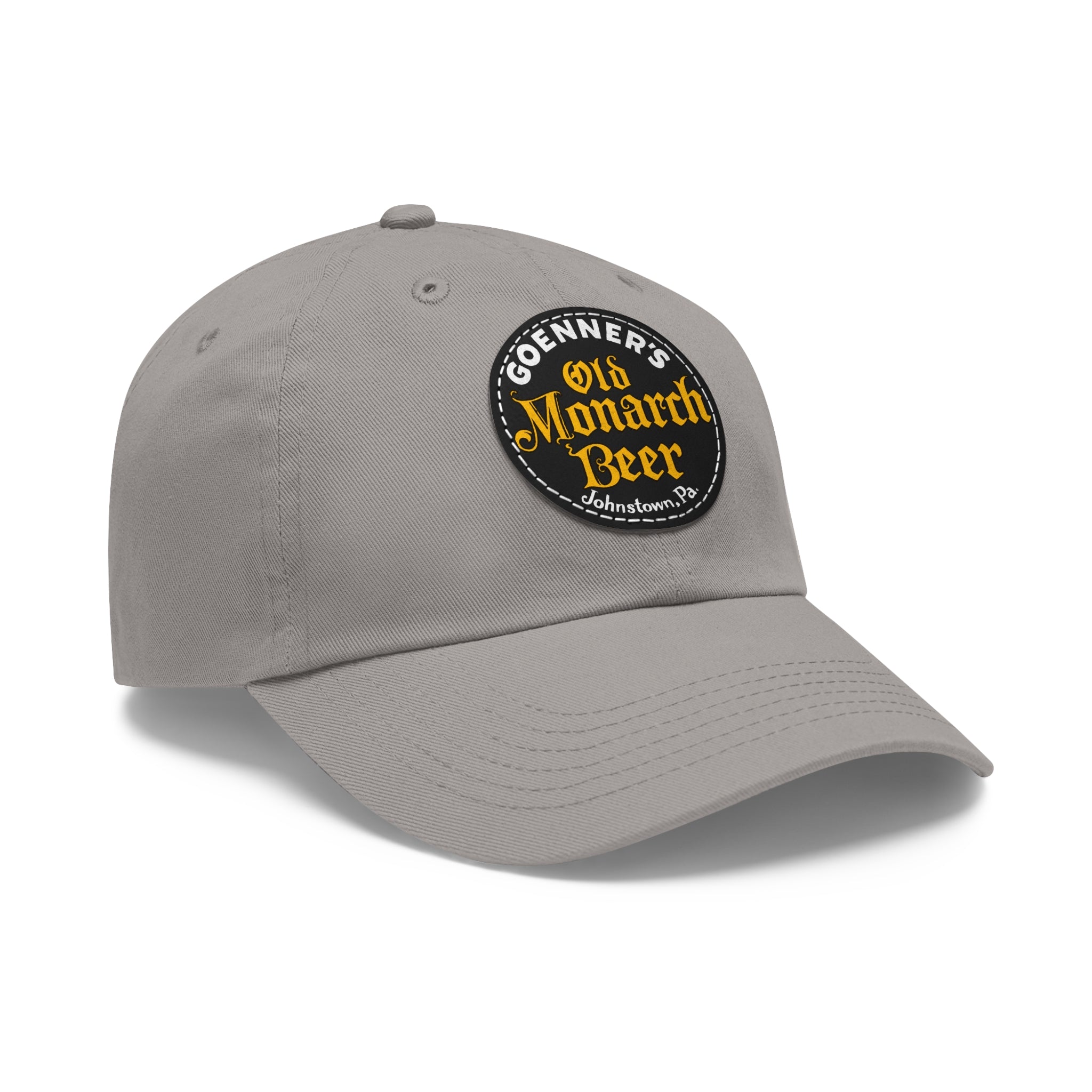 Goenner's Old Monarch Beer - Johnstown,PA - Printed Patch Dad Hat - Yinzylvania