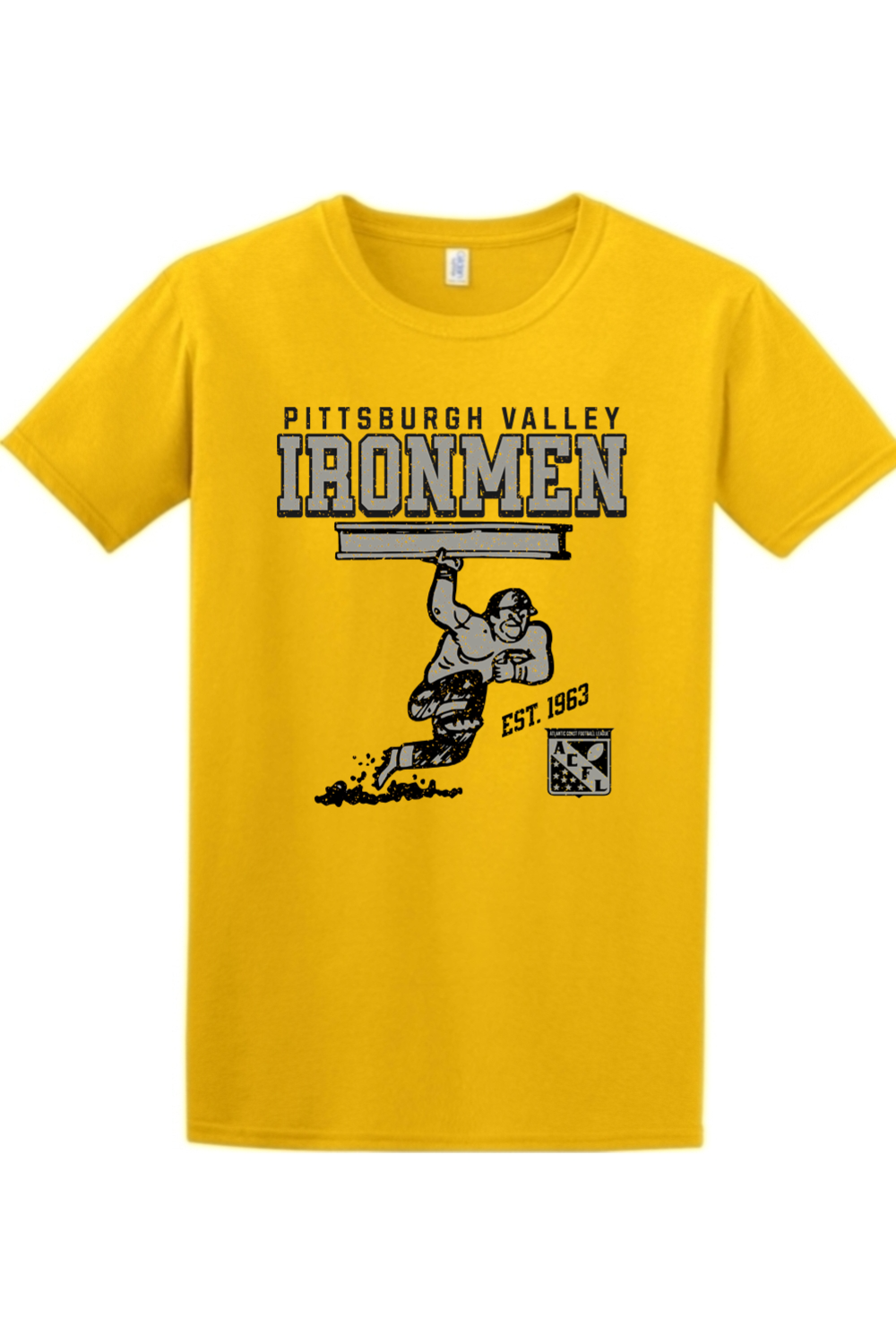 Pittsburgh Valley Ironmen - 4XL Softstyle T-Shirt - Yinzylvania