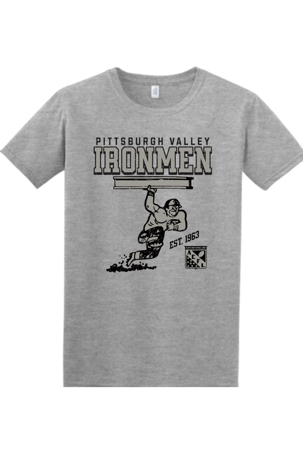 Pittsburgh Valley Ironmen - 4XL Softstyle T-Shirt - Yinzylvania