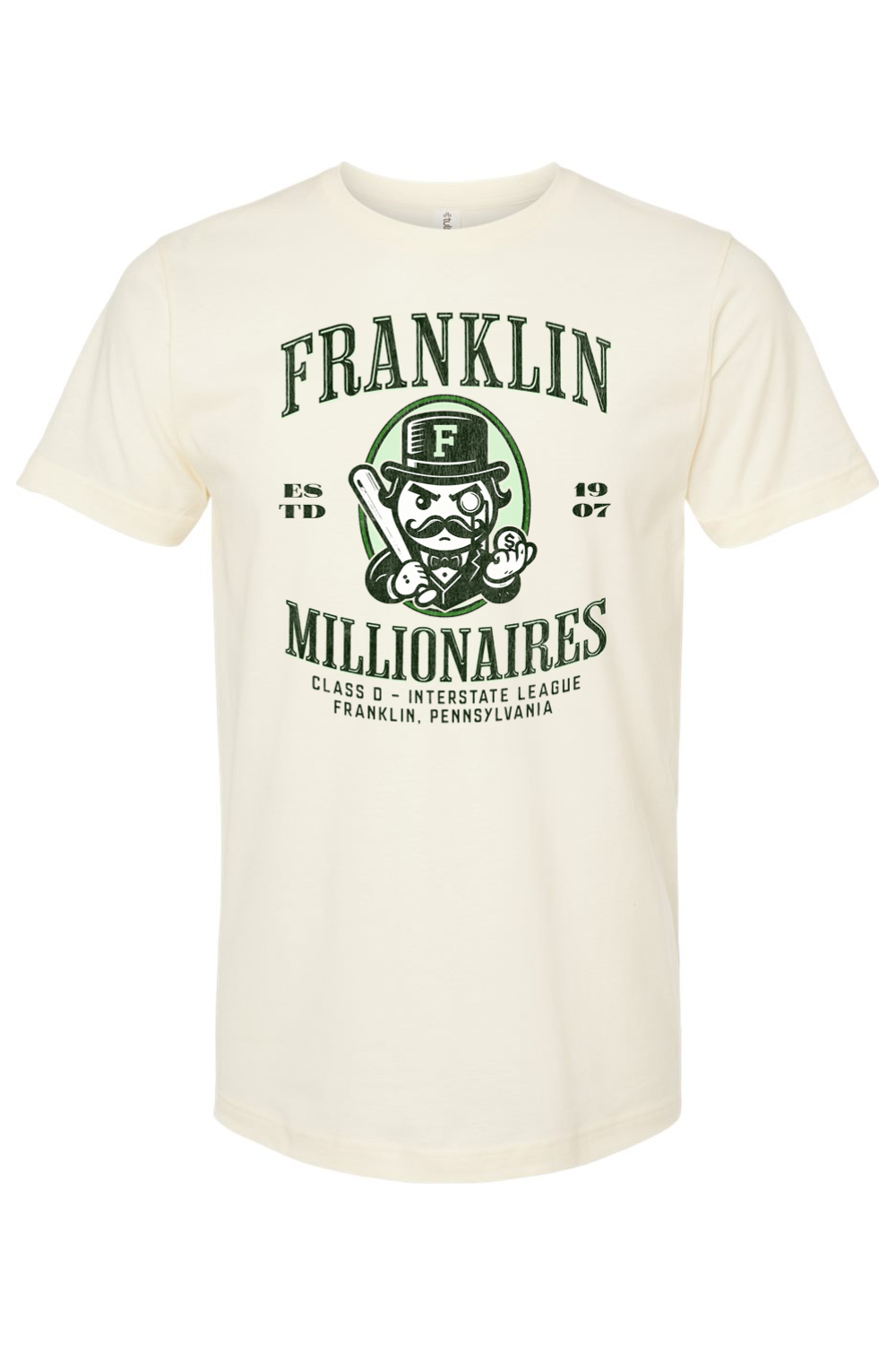 Franklin Millionaires Baseball - 1907 - Yinzylvania