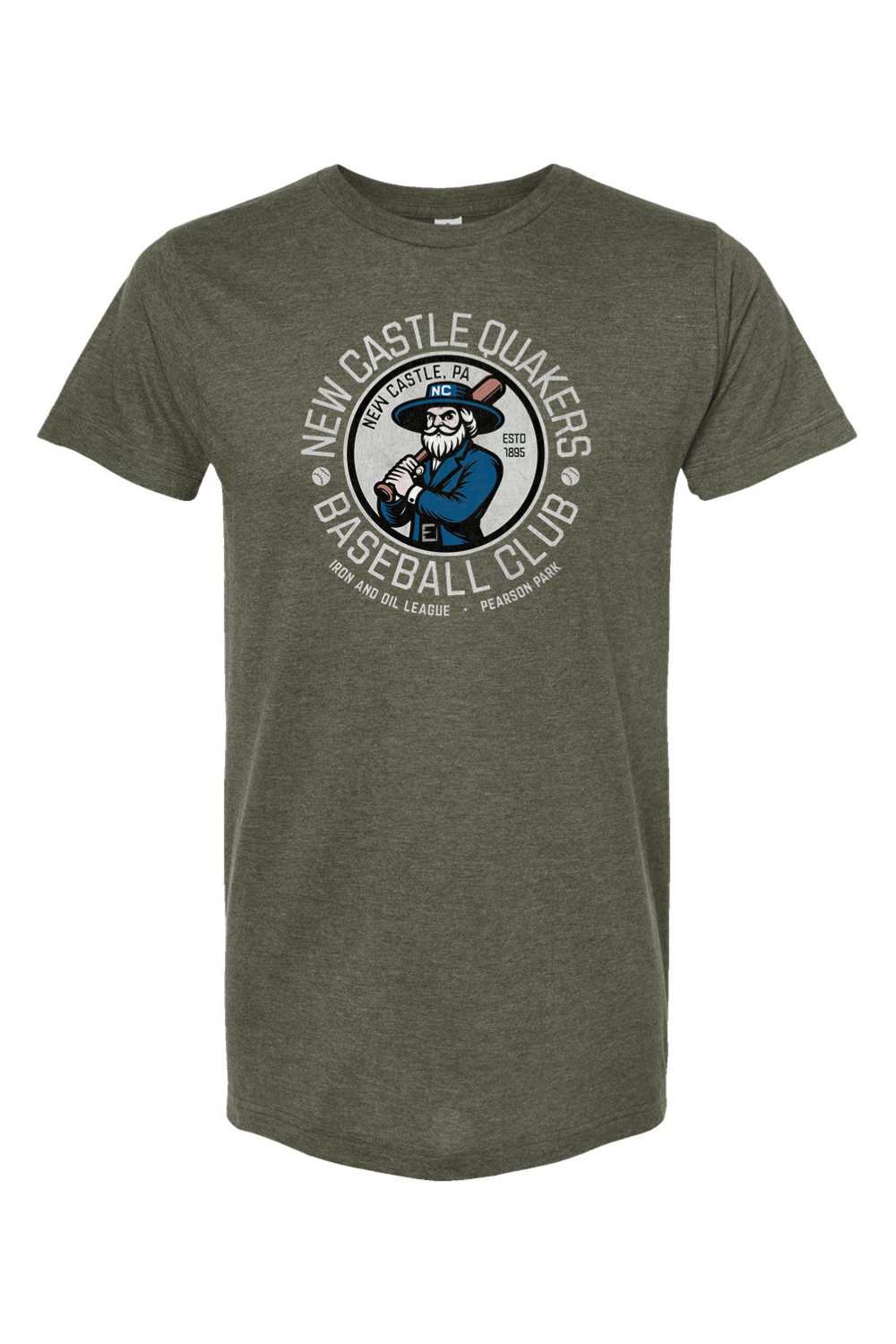 New Castle Quakers Baseball - 1895 - Yinzylvania