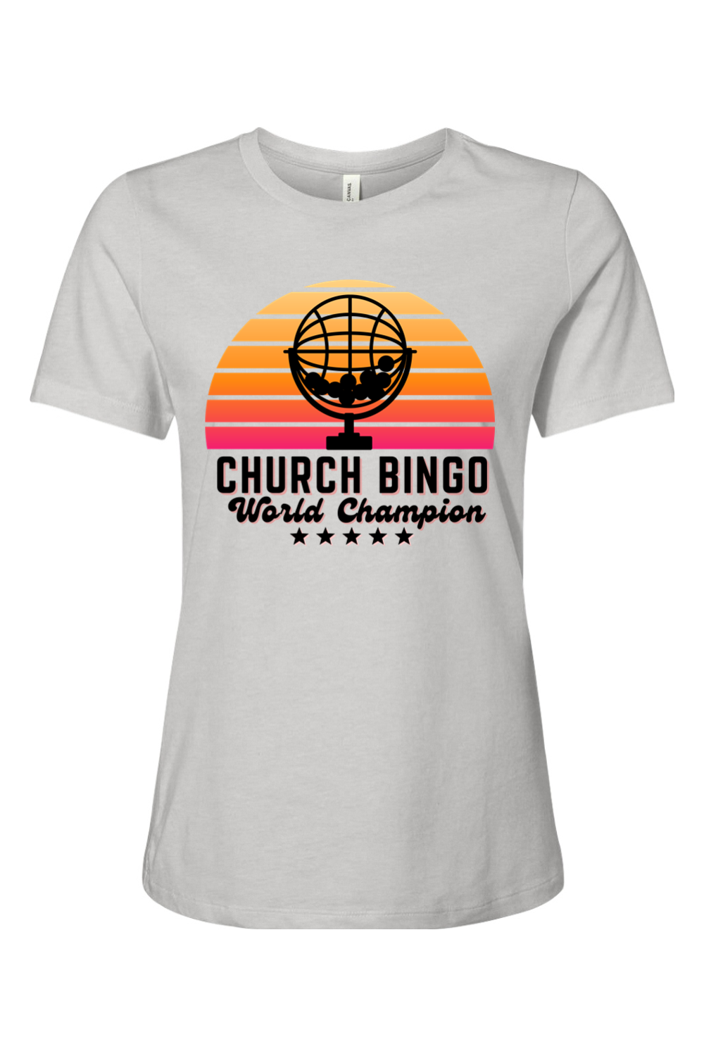 Church Bingo World Champion - Ladies Tee - Yinzylvania