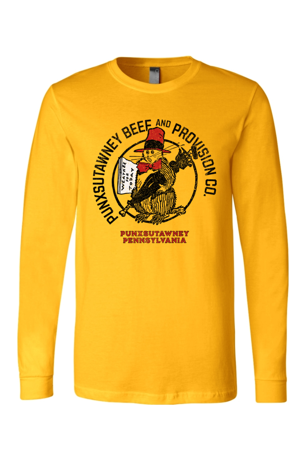 Punxsutawney Beef & Provision Co. - Long Sleeve Tee - Yinzylvania