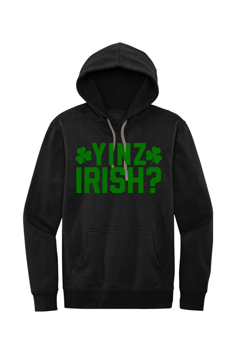Yinz Irish? - Fleece Hoodie - Yinzylvania