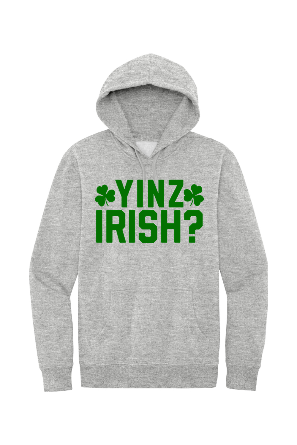 Yinz Irish? - Fleece Hoodie - Yinzylvania