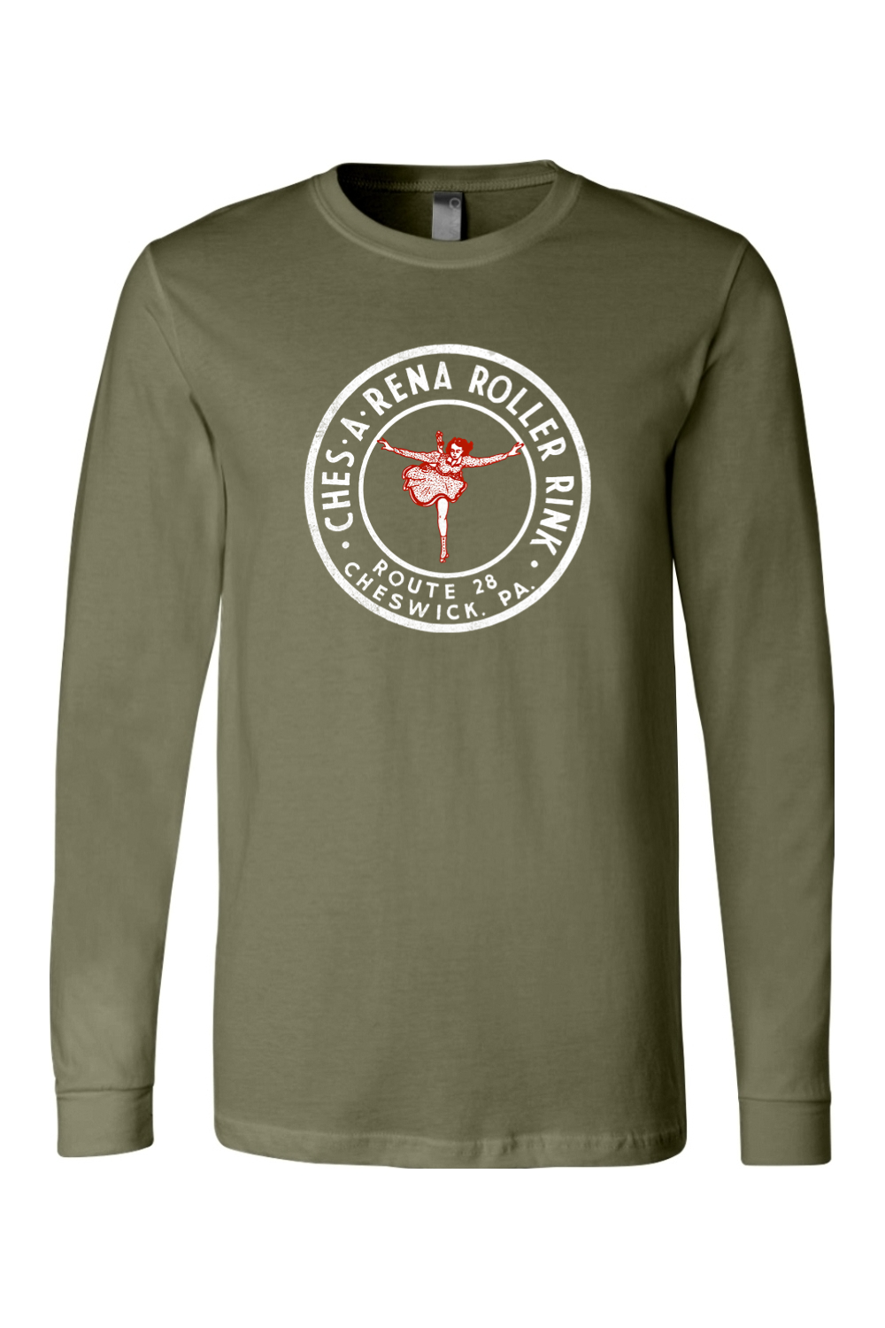 Ches-A-Rena Roller Rink - Cheswick, PA - Long Sleeve Tee - Yinzylvania