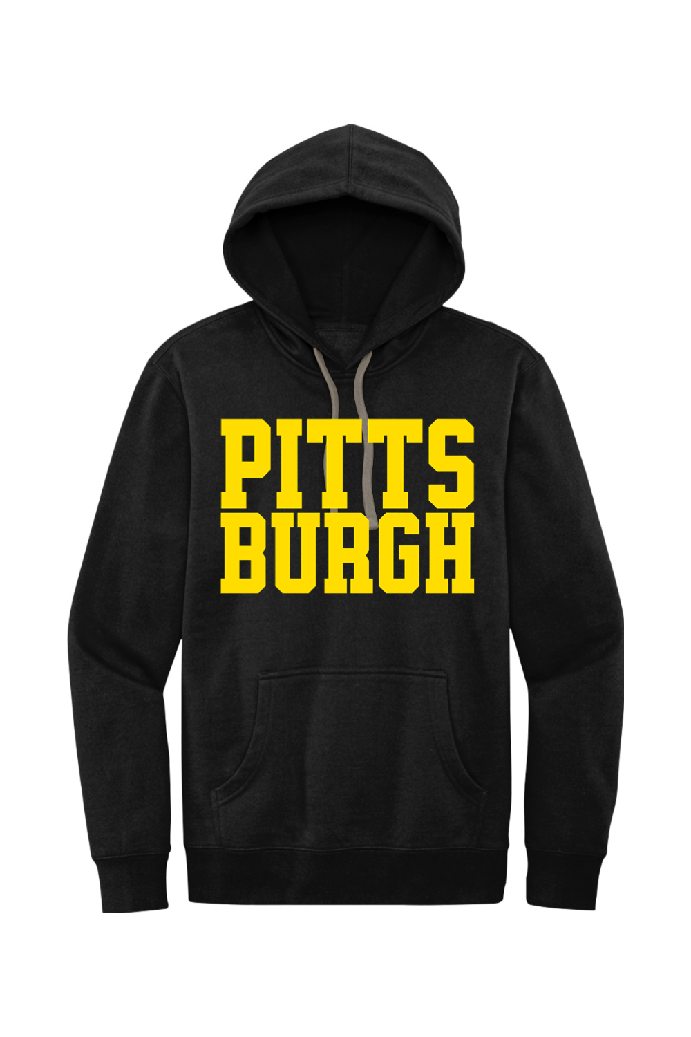 Pittsburgh - Block - Fleece Hoodie - Yinzylvania