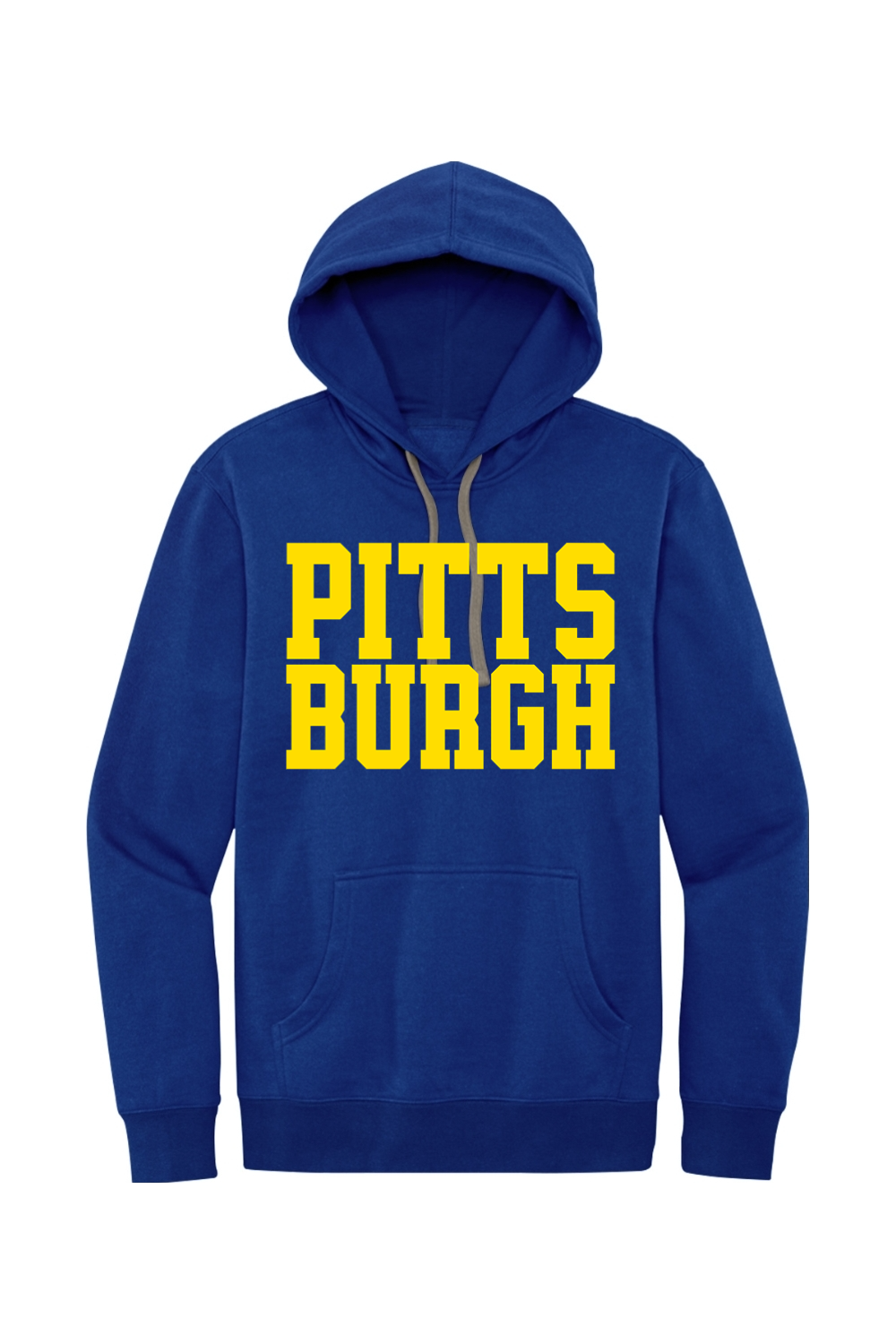Pittsburgh - Block - Fleece Hoodie - Yinzylvania