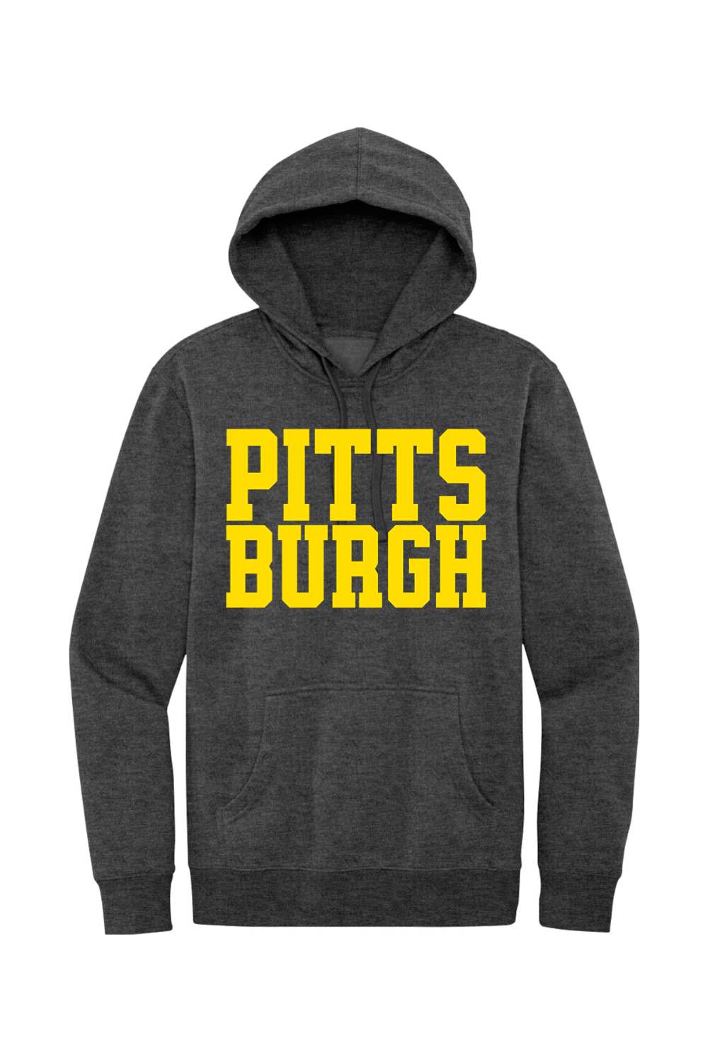 Pittsburgh - Block - Fleece Hoodie - Yinzylvania