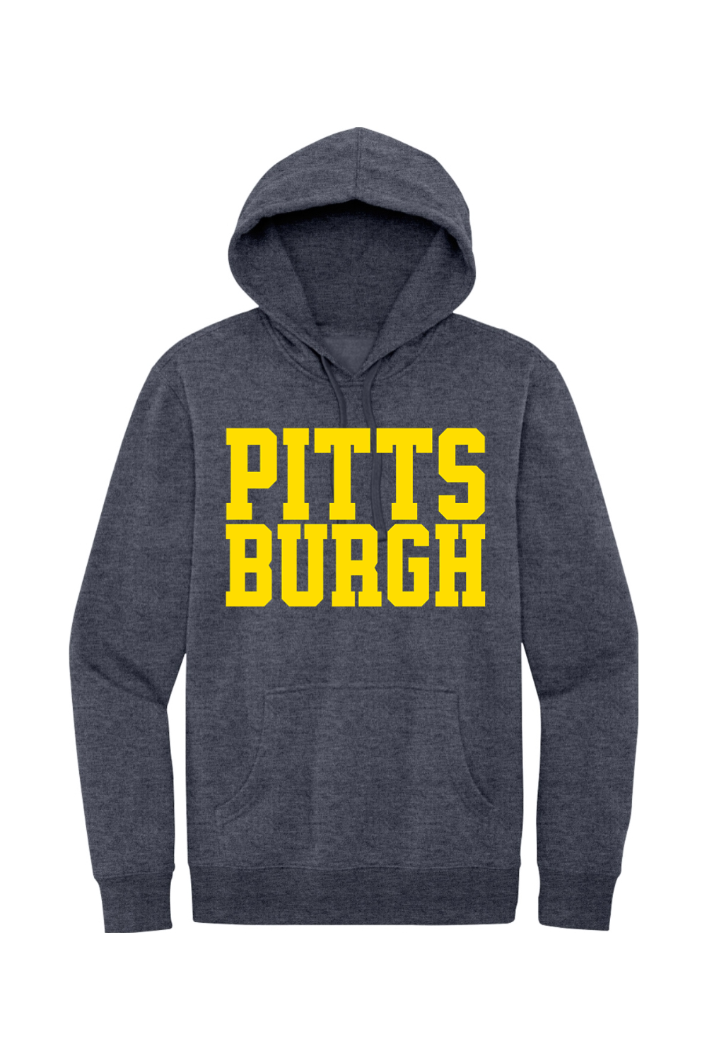 Pittsburgh - Block - Fleece Hoodie - Yinzylvania