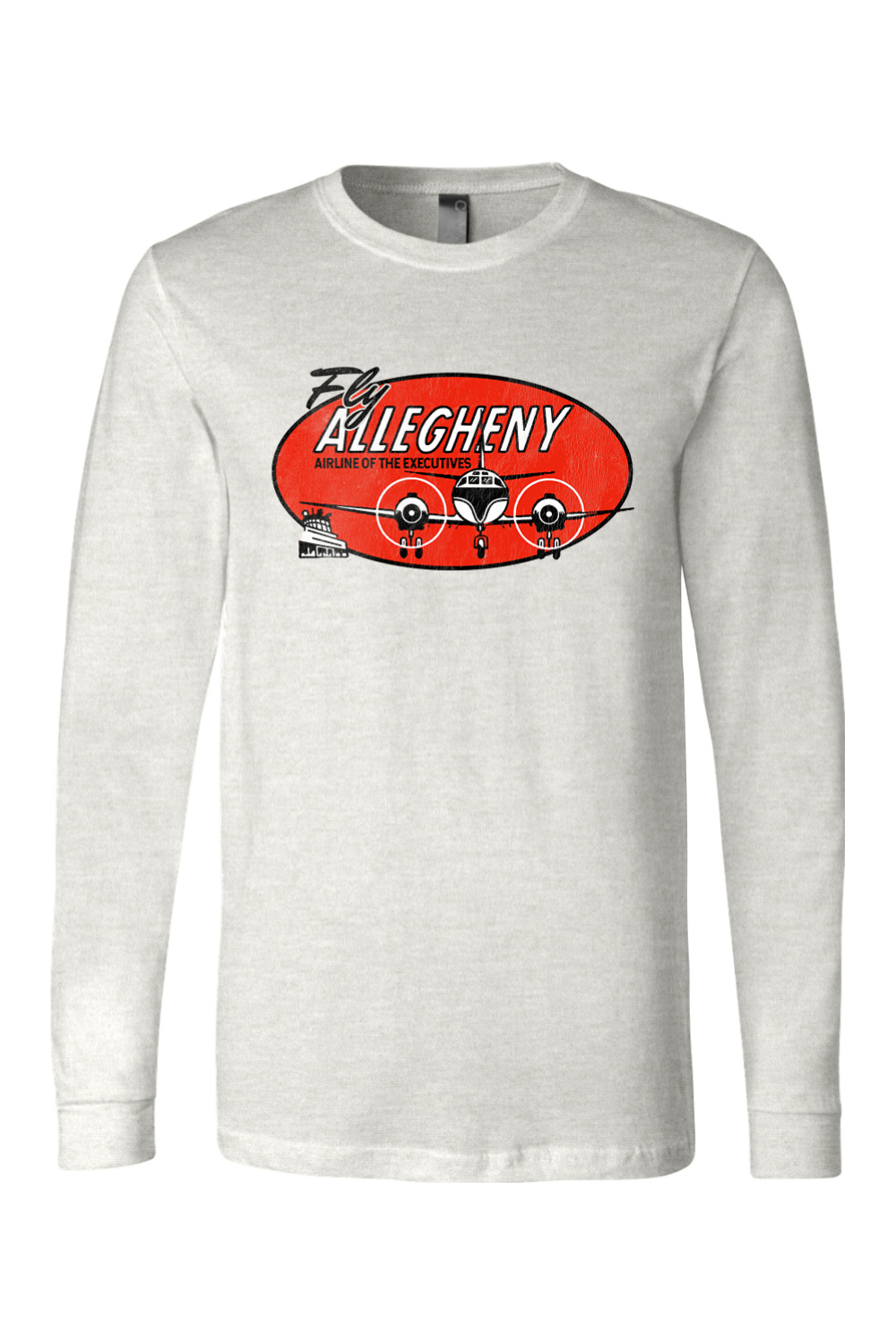 Allegheny Airlines - Long Sleeve Tee - Yinzylvania