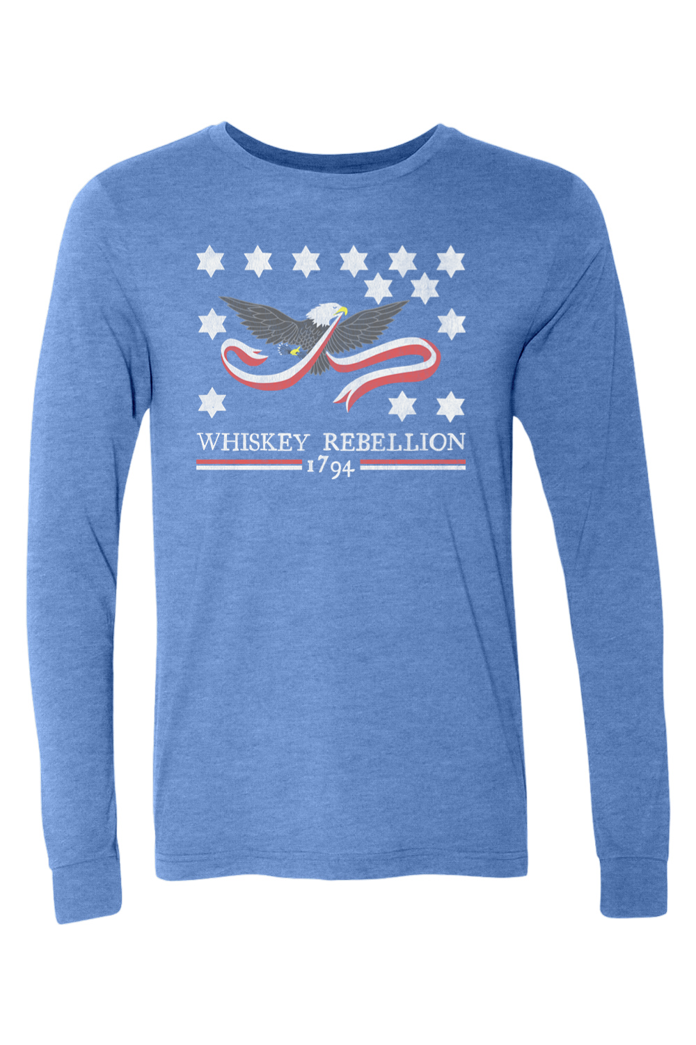 Whiskey Rebellion Flag - 1794 - Long Sleeve Tee - Yinzylvania