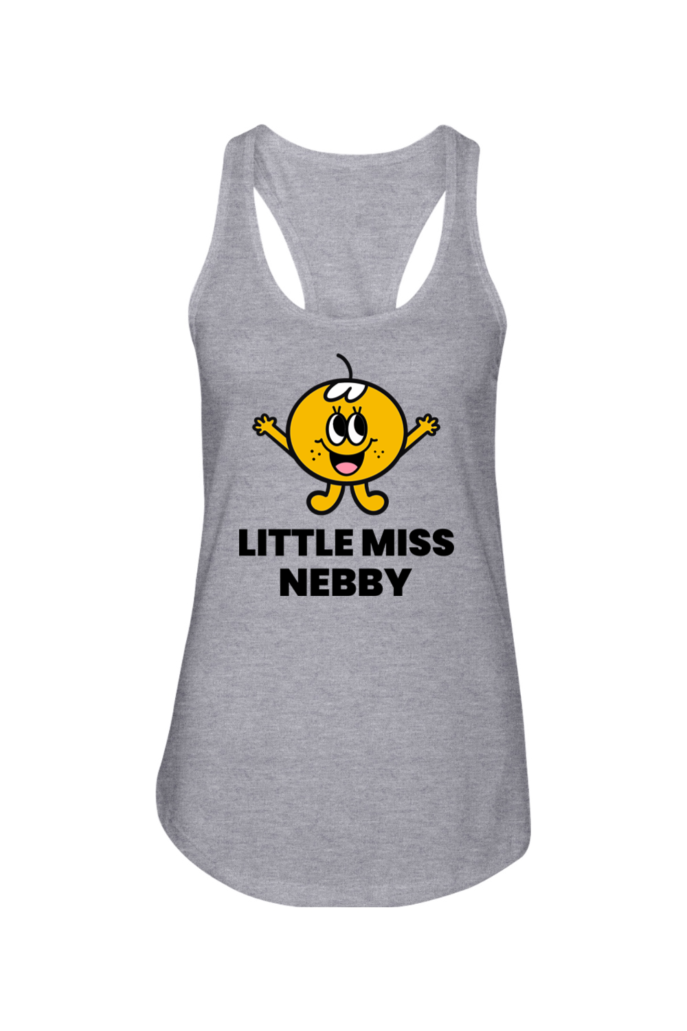 Little Miss Nebby - Ladies Racerback Tank - Yinzylvania