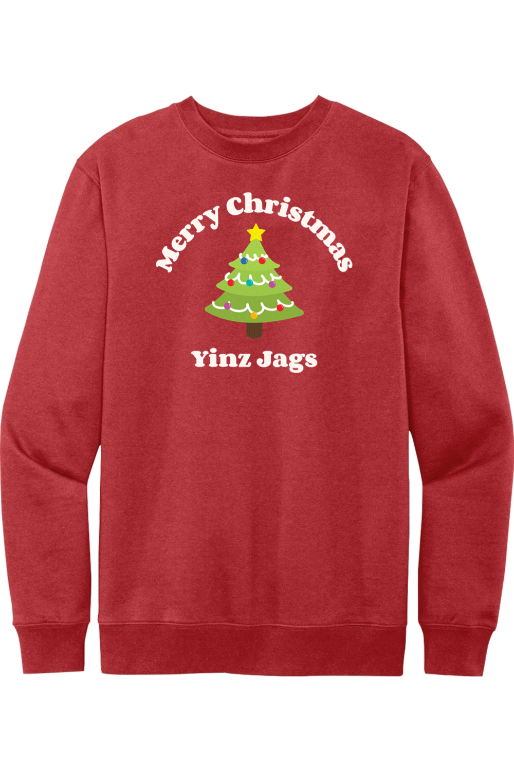 Merry Christmas Yinz Jags - Crewneck Sweatshirt - Yinzylvania