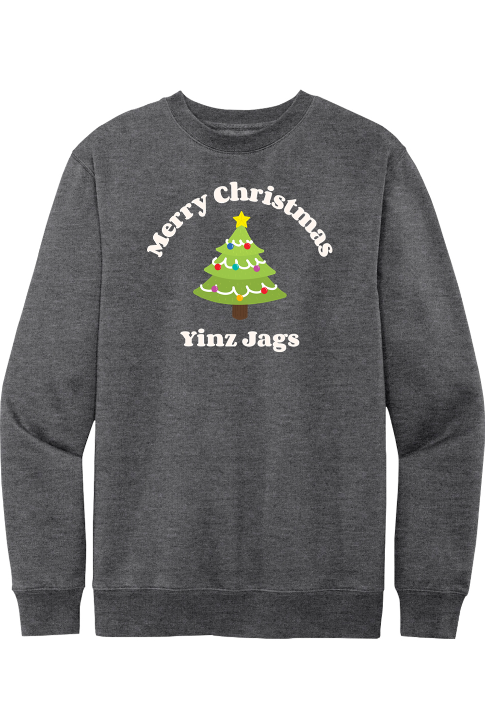 Merry Christmas Yinz Jags - Crewneck Sweatshirt - Yinzylvania