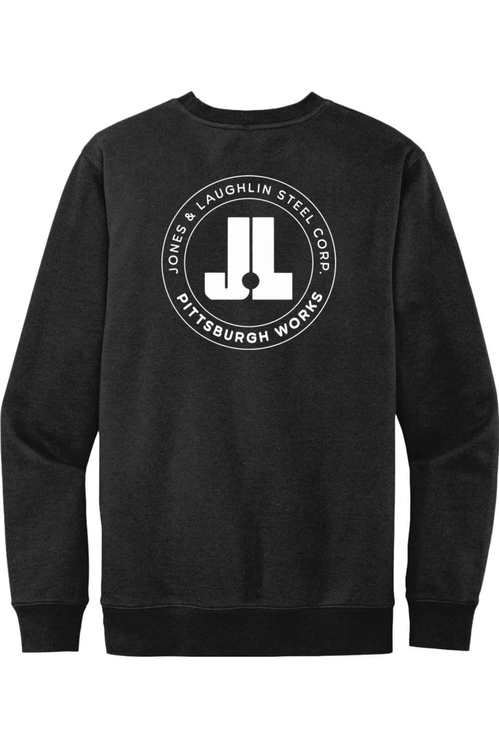 J&L Steel - Pittsburgh Works - Front/Back - Crewneck Sweatshirt - Yinzylvania