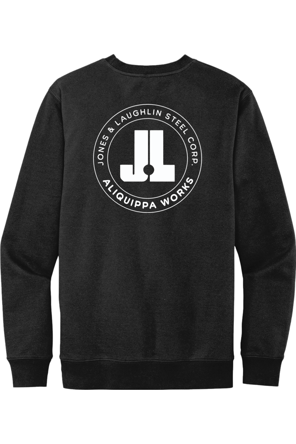 J&L Steel - Aliquippa Works - Front/Back - Crewneck Sweatshirt - Yinzylvania