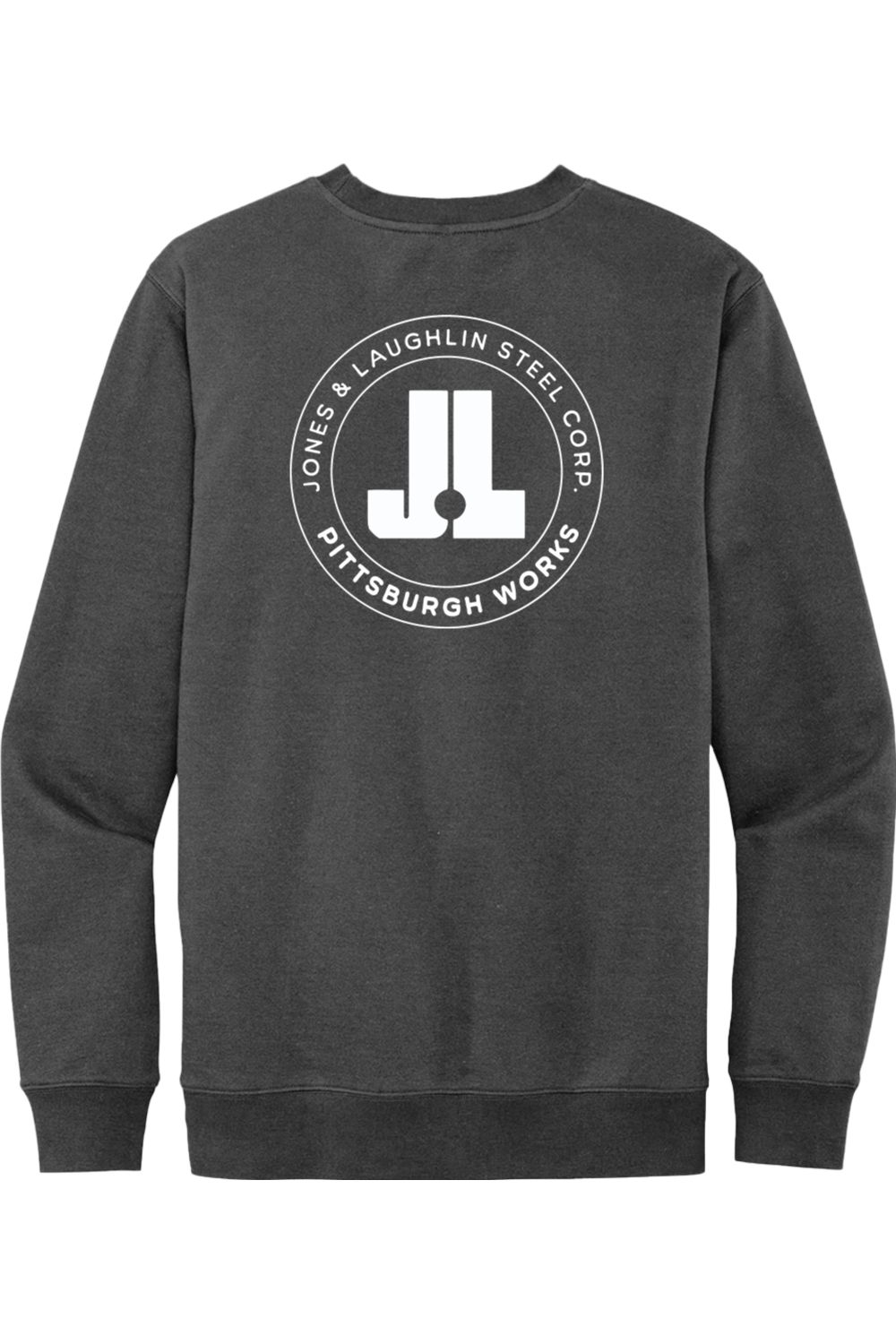 J&L Steel - Pittsburgh Works - Front/Back - Crewneck Sweatshirt - Yinzylvania