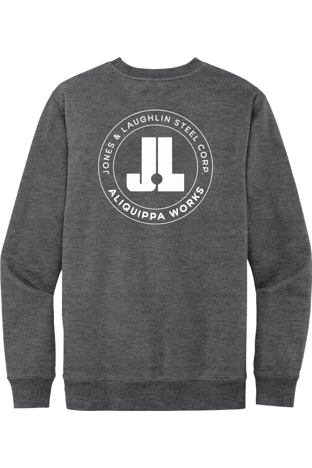 J&L Steel - Aliquippa Works - Front/Back - Crewneck Sweatshirt - Yinzylvania