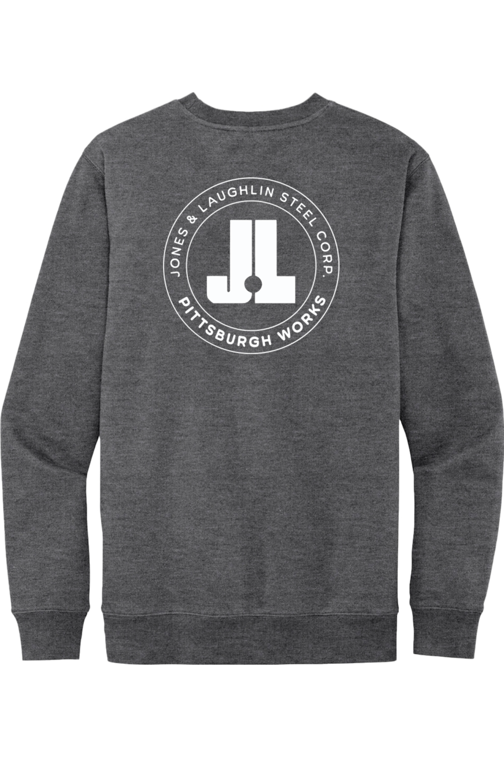 J&L Steel - Pittsburgh Works - Front/Back - Crewneck Sweatshirt - Yinzylvania