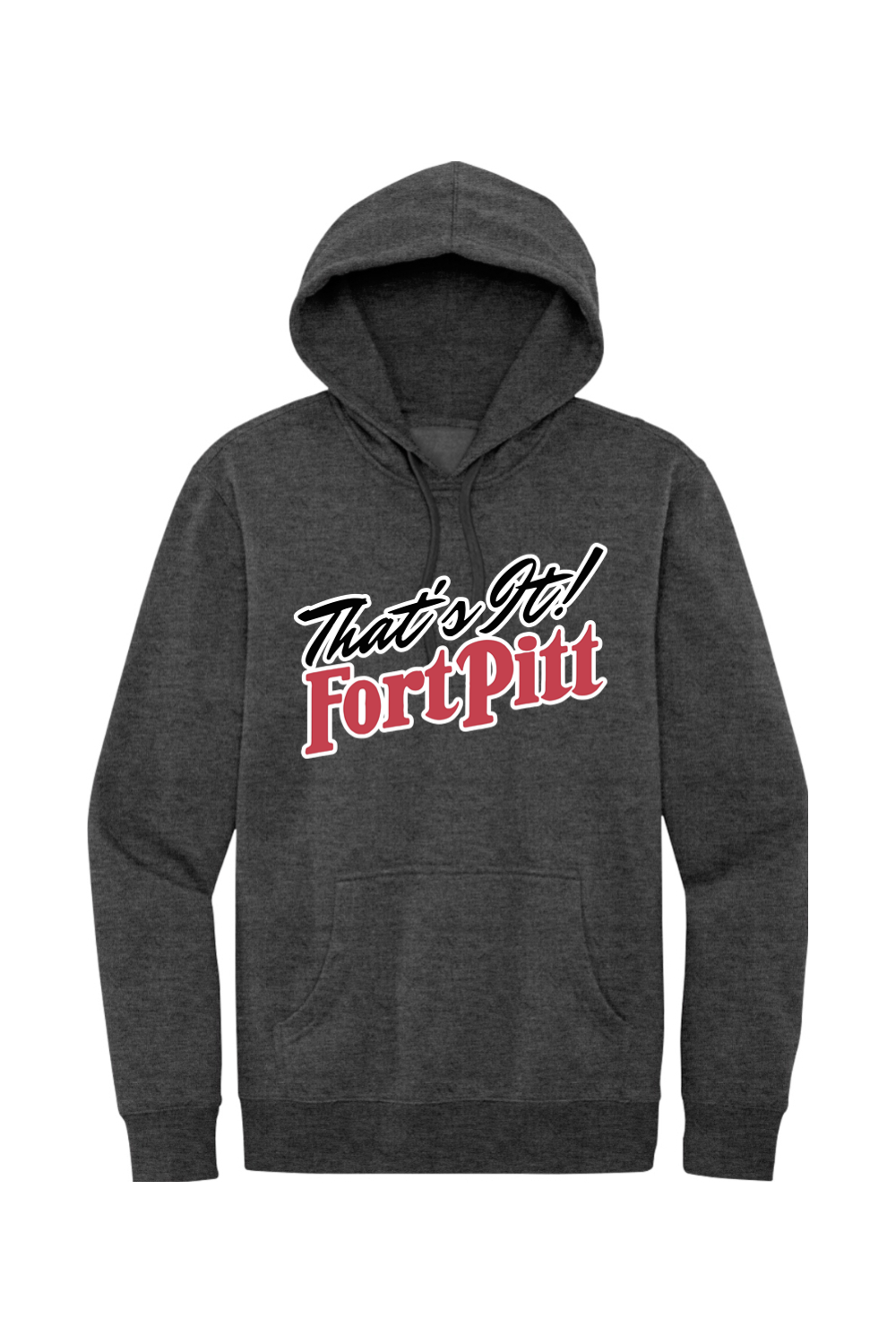 That's It! Fort Pitt Retro - Fleece Hoodie - Yinzylvania