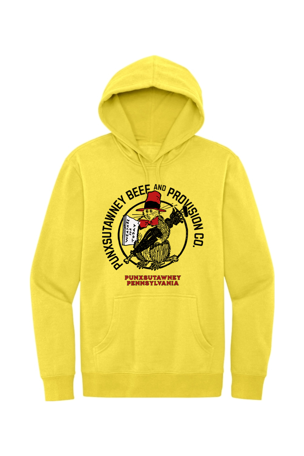Punxsutawney Beef & Provision Co. - Fleece Hoodie - Yinzylvania