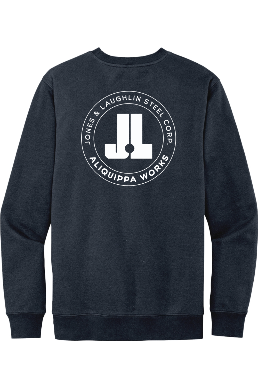 J&L Steel - Aliquippa Works - Front/Back - Crewneck Sweatshirt - Yinzylvania