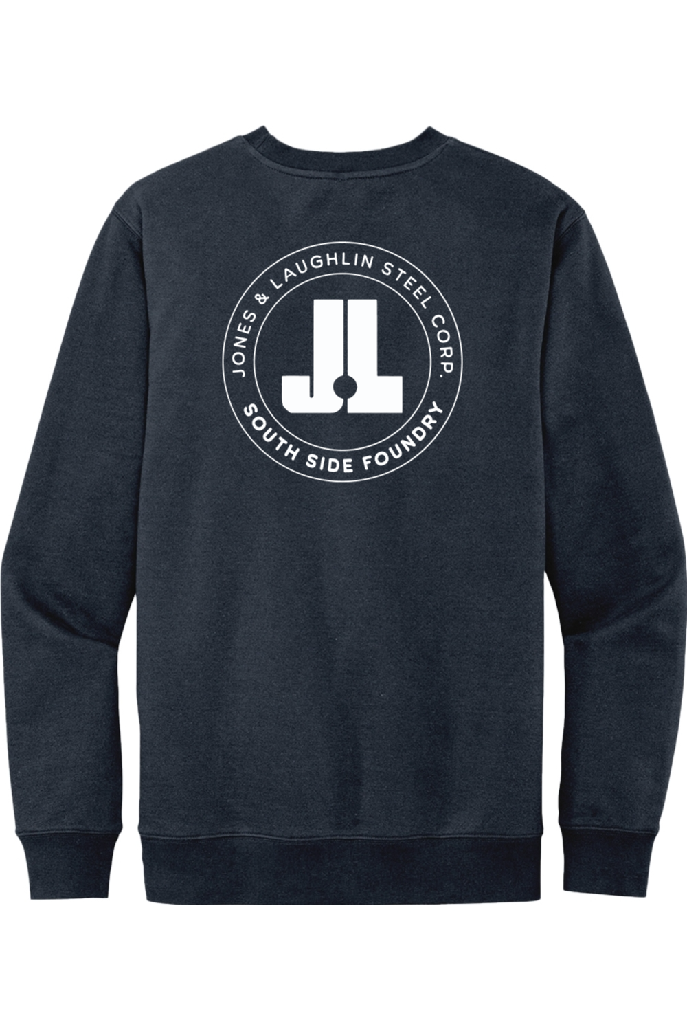 J&L Steel - South Side Foundry - Front/Back - Crewneck Sweatshirt - Yinzylvania