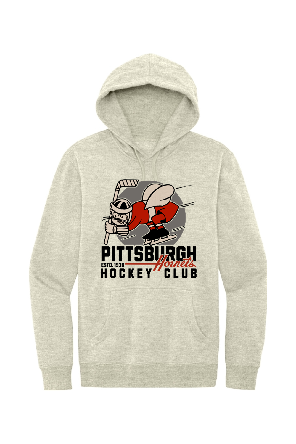 Pittsburgh Hornets Hockey Club - 1936 - Fleece Hoodie - Yinzylvania