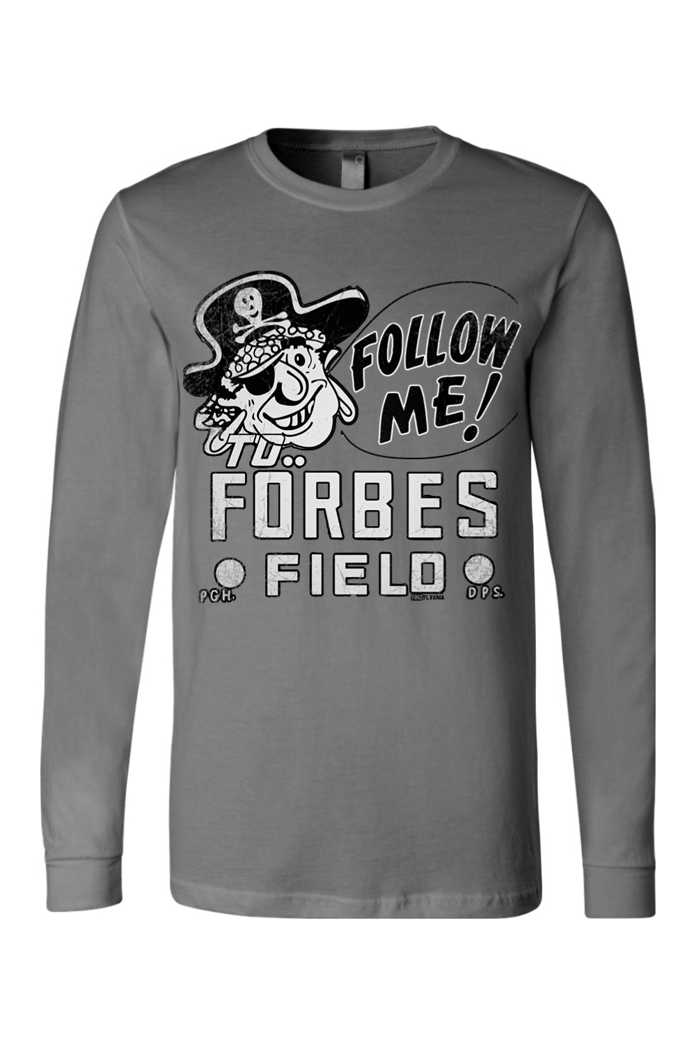 Follow Me to Forbes Field - Long Sleeve Tee - Yinzylvania