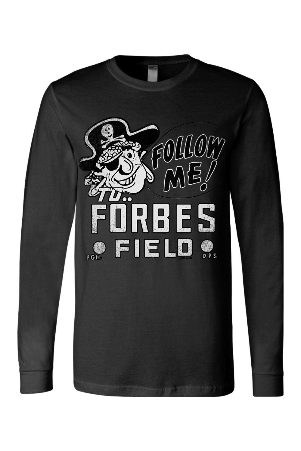 Follow Me to Forbes Field - Long Sleeve Tee - Yinzylvania