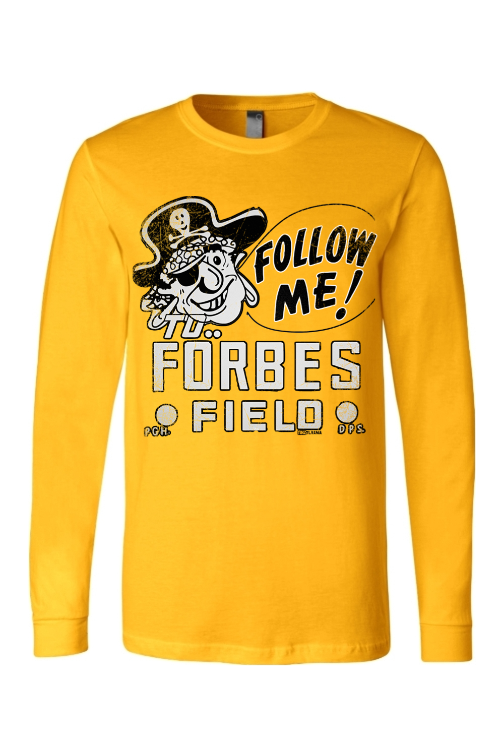 Follow Me to Forbes Field - Long Sleeve Tee - Yinzylvania