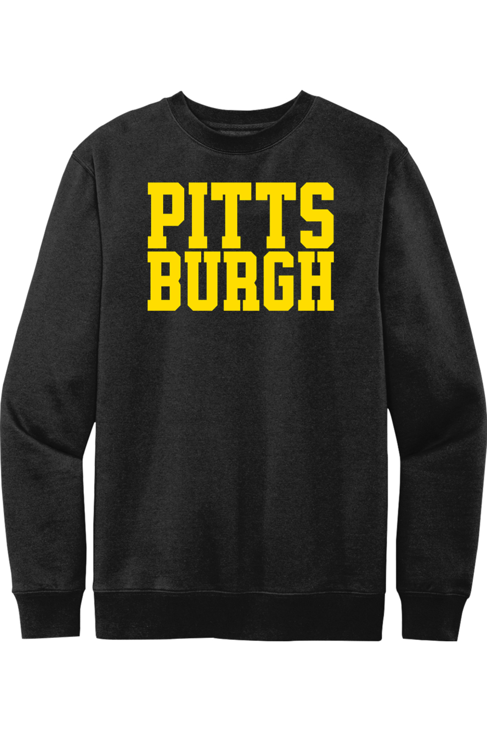 Pittsburgh - Block - Crewneck Sweatshirt - Yinzylvania