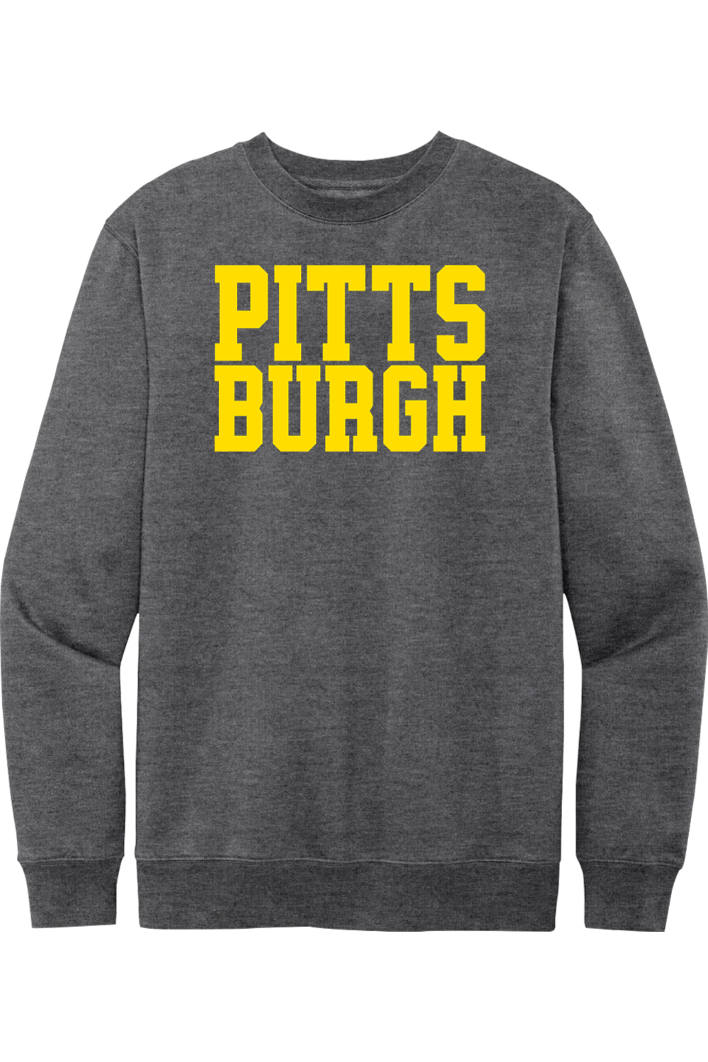 Pittsburgh - Block - Crewneck Sweatshirt - Yinzylvania