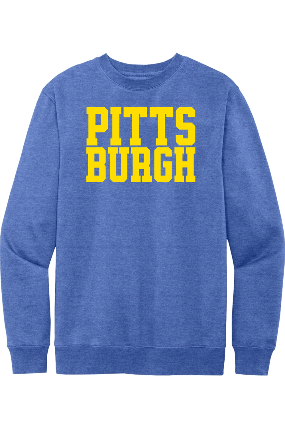 Pittsburgh - Block - Crewneck Sweatshirt - Yinzylvania